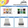image:imageSunny Side Up Kids Sheet Set with Fitted Flat Sheets amp Pillow Cover  UltraSoft Bedding with Pillowcase for Room Decor White  The Mandalorian 3 Piece TwinWhite  Minecraft