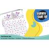 image:imageSunny Side Up Kids Sheet Set with Fitted Flat Sheets amp Pillow Cover  UltraSoft Bedding with Pillowcase for Room Decor White  The Mandalorian 3 Piece TwinWhite  Flutter
