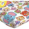 image:imageSunny Side Up Kids Sheet Set with Fitted Flat Sheets amp Pillow Cover  UltraSoft Bedding with Pillowcase for Room Decor White  The Mandalorian 3 Piece TwinMulti  Cocomelon