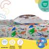 image:imageSunny Side Up Kids Sheet Set with Fitted Flat Sheets amp Pillow Cover  UltraSoft Bedding with Pillowcase for Room Decor White  The Mandalorian 3 Piece TwinGray  Blippi