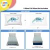 image:imageSunny Side Up Kids Sheet Set with Fitted Flat Sheets amp Pillow Cover  UltraSoft Bedding with Pillowcase for Room Decor White  The Mandalorian 3 Piece TwinMulti  Dino Roar