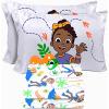 image:imageSunny Side Up Kids Sheet Set with Fitted Flat Sheets amp Pillow Cover  UltraSoft Bedding with Pillowcase for Room Decor White  The Mandalorian 3 Piece TwinGray  Blippi