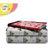 image:imageSunny Side Up Kids Sheet Set with Fitted Flat Sheets amp Pillow Cover  UltraSoft Bedding with Pillowcase for Room Decor White  The Mandalorian 3 Piece TwinWhite  Monster Jam