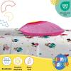 image:imageSunny Side Up Kids Sheet Set with Fitted Flat Sheets amp Pillow Cover  UltraSoft Bedding with Pillowcase for Room Decor White  The Mandalorian 3 Piece TwinWhite  Minnie Mouse