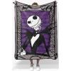 image:imageJay Franco Plush Throw Blanket  Soft amp Cozy Fleece Throw for Bedroom amp Couch Dcor Official Licensed Product Multi  Star Wars 40x50  Travel BlanketGrey  Nightmare Before Christmas