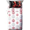 image:imageJay Franco Sheet Set with Fitted Flat Sheets amp Pillow Cover  UltraSoft Bedding with Pillowcase for Room Decor White  Star Wars 3 Piece TwinWhite  Deadpool