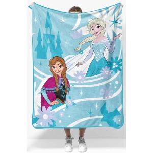 image:imageJay Franco Kids Plush Throw Blanket  Soft amp Cozy Fleece Throw for Bedroom amp Couch Dcor Official Licensed Product Teal  Mandalorian 40x50  Travel BlanketBlue  Frozen
