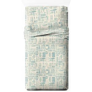 image:imageJay Franco Sheet Set with Fitted Flat Sheets amp Pillow Cover  UltraSoft Bedding with Pillowcase for Room Decor White  Star Wars 3 Piece TwinBeige  Fantastic Four
