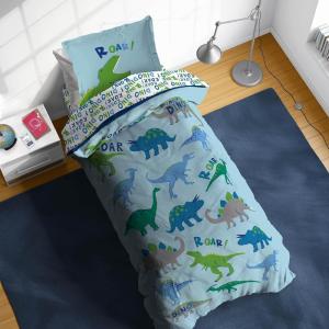 image:imageSunny Side Up Kids Comforter Set Includes Sheets and Pillow Covers  Soft and Cozy Bed Set for Stylish Room Decor Multicolor  The Mandalorian 7 Piece Full Size BeddingBlue  Dino Roar