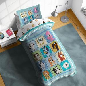 image:imageSunny Side Up Kids Comforter Set Includes Sheets and Pillow Covers  Soft and Cozy Bed Set for Stylish Room Decor Multicolor  The Mandalorian 7 Piece Full Size BeddingMulti  Bluey