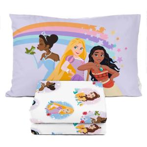 image:imageSunny Side Up Kids Sheet Set with Fitted Flat Sheets amp Pillow Cover  UltraSoft Bedding with Pillowcase for Room Decor White  The Mandalorian 3 Piece TwinWhite  Princess
