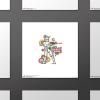 image:imageTrends International Gallery Pops Star Wars Saga  Pop 70s Stormtrooper Blast Them Wall Art Wall Poster 1200 x 1200 Black Frame VersionUnframed Version