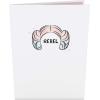 image:imageLovepop Star Wars Princess Leia Rebel 3D Birthday Card Pop Up Card Star Wars Gift 5 W x 7 HStar Wars Princess Leia Rebel