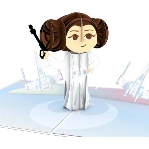image:imageLovepop Star Wars Princess Leia Rebel 3D Birthday Card Pop Up Card Star Wars Gift 5 W x 7 HStar Wars Princess Leia Rebel