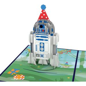 image:imageLovepop Star Wars Princess Leia Rebel 3D Birthday Card Pop Up Card Star Wars Gift 5 W x 7 HStar Wars R2D2 Birthday Card with PopUp Gift