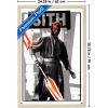 image:imageTrends International Star Wars The Phantom Menace  Darth Maul Glitch Wall Poster 34L x 224W Premium Unframed VersionBlonde Framed Version