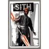 image:imageTrends International Star Wars The Phantom Menace  Darth Maul Glitch Wall Poster 34L x 224W Premium Unframed VersionBarnwood Framed Version