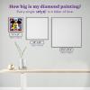 image:imageDIAMOND ART CLUB Grogus HoverPram Diamond Painting Kit Fun DIY Crafts for Adults Square Diamond Art Canvas 10 x 9Art Deco Mickey