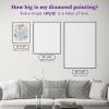 image:imageDIAMOND ART CLUB Grogus HoverPram Diamond Painting Kit Fun DIY Crafts for Adults Square Diamond Art Canvas 10 x 9Cinderella  A Wish Come True
