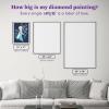 image:imageDIAMOND ART CLUB Grogus HoverPram Diamond Painting Kit Fun DIY Crafts for Adults Square Diamond Art Canvas 10 x 9Elsa