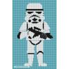 image:imageDIAMOND ART CLUB Grogus HoverPram Diamond Painting Kit Fun DIY Crafts for Adults Square Diamond Art Canvas 10 x 9Imperial Soldier