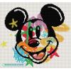 image:imageDIAMOND ART CLUB Grogus HoverPram Diamond Painting Kit Fun DIY Crafts for Adults Square Diamond Art Canvas 10 x 9Mickey Shapes