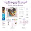 image:imageDIAMOND ART CLUB Grogus HoverPram Diamond Painting Kit Fun DIY Crafts for Adults Square Diamond Art Canvas 10 x 9Mickey Shapes