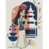 image:imageDIAMOND ART CLUB Grogus HoverPram Diamond Painting Kit Fun DIY Crafts for Adults Square Diamond Art Canvas 10 x 9Mulan  Little Warrior