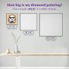 image:imageDIAMOND ART CLUB Grogus HoverPram Diamond Painting Kit Fun DIY Crafts for Adults Square Diamond Art Canvas 10 x 9Rainbow Stormtrooper