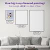 image:imageDIAMOND ART CLUB Grogus HoverPram Diamond Painting Kit Fun DIY Crafts for Adults Square Diamond Art Canvas 10 x 9Snow White  Sweetest of All