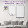 image:imageDIAMOND ART CLUB Grogus HoverPram Diamond Painting Kit Fun DIY Crafts for Adults Square Diamond Art Canvas 10 x 9Stitchs Juggling Act