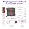 image:imageDIAMOND ART CLUB Grogus HoverPram Diamond Painting Kit Fun DIY Crafts for Adults Square Diamond Art Canvas 10 x 9Unlock the Spell