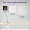 image:imageDIAMOND ART CLUB Grogus HoverPram Diamond Painting Kit Fun DIY Crafts for Adults Square Diamond Art Canvas 10 x 9Unlock the Spell