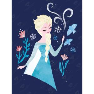 image:imageDIAMOND ART CLUB Grogus HoverPram Diamond Painting Kit Fun DIY Crafts for Adults Square Diamond Art Canvas 10 x 9Elsa