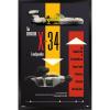 image:imageTrends International Star Wars Moving At Lightspeed  Landspeeder Wall Poster 34L x 224W Premium Unframed VersionBlack Framed Version