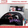 image:imageJay Franco Comforter Set Includes Sheets and Pillow Covers  Soft and Cozy Bed Set for Stylish Room Decor White  Star Wars 5 Piece Twin BeddingBlack  Marvel Comics