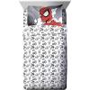 image:imageJay Franco Comforter Set Includes Sheets and Pillow Covers  Soft and Cozy Bed Set for Stylish Room Decor White  Star Wars 5 Piece Twin BeddingBlack  Marvel Comics