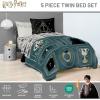image:imageJay Franco Comforter Set Includes Sheets and Pillow Covers  Soft and Cozy Bed Set for Stylish Room Decor White  Star Wars 5 Piece Twin BeddingBlue  Harry Potter