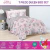 image:imageJay Franco Comforter Set Includes Sheets and Pillow Covers  Soft and Cozy Bed Set for Stylish Room Decor White  Star Wars 5 Piece Twin BeddingPink  Disney Princess