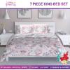 image:imageJay Franco Comforter Set Includes Sheets and Pillow Covers  Soft and Cozy Bed Set for Stylish Room Decor White  Star Wars 5 Piece Twin BeddingPink  Disney Princess