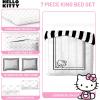 image:imageJay Franco Comforter Set Includes Sheets and Pillow Covers  Soft and Cozy Bed Set for Stylish Room Decor White  Star Wars 5 Piece Twin BeddingWhite  Hello Kitty