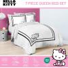 image:imageJay Franco Comforter Set Includes Sheets and Pillow Covers  Soft and Cozy Bed Set for Stylish Room Decor White  Star Wars 5 Piece Twin BeddingWhite  Hello Kitty