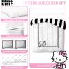 image:imageJay Franco Comforter Set Includes Sheets and Pillow Covers  Soft and Cozy Bed Set for Stylish Room Decor White  Star Wars 5 Piece Twin BeddingWhite  Hello Kitty