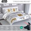 image:imageJay Franco Comforter Set Includes Sheets and Pillow Covers  Soft and Cozy Bed Set for Stylish Room Decor White  Star Wars 5 Piece Twin BeddingWhite  Star Wars