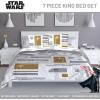 image:imageJay Franco Comforter Set Includes Sheets and Pillow Covers  Soft and Cozy Bed Set for Stylish Room Decor White  Star Wars 5 Piece Twin BeddingWhite  Star Wars