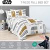 image:imageJay Franco Comforter Set Includes Sheets and Pillow Covers  Soft and Cozy Bed Set for Stylish Room Decor White  Star Wars 5 Piece Twin BeddingWhite  Star Wars