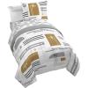 image:imageJay Franco Comforter Set Includes Sheets and Pillow Covers  Soft and Cozy Bed Set for Stylish Room Decor White  Star Wars 5 Piece Twin BeddingWhite  Star Wars