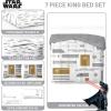image:imageJay Franco Comforter Set Includes Sheets and Pillow Covers  Soft and Cozy Bed Set for Stylish Room Decor White  Star Wars 5 Piece Twin BeddingWhite  Star Wars