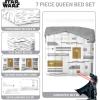 image:imageJay Franco Comforter Set Includes Sheets and Pillow Covers  Soft and Cozy Bed Set for Stylish Room Decor White  Star Wars 5 Piece Twin BeddingWhite  Star Wars