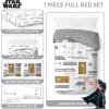 image:imageJay Franco Comforter Set Includes Sheets and Pillow Covers  Soft and Cozy Bed Set for Stylish Room Decor White  Star Wars 5 Piece Twin BeddingWhite  Star Wars